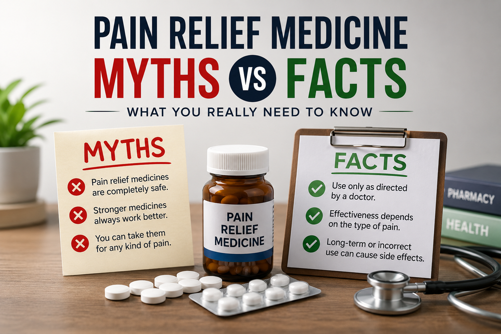 Pain Relief Medicine Myths vs Facts | Know the Truth